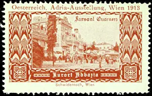 Exhibitions Prints: Sealing stamp Adria Exhibition Vienna 1913