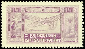 Balloons Prints: Sealing stamp Airship Association