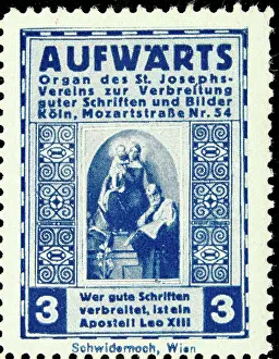 Periodicals Prints: Sealing stamp Aufwärts
