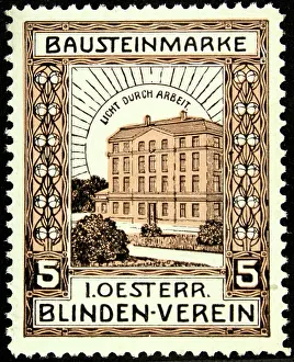 Clubs Prints: Sealing stamp Austrian Association for blind persons