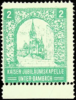 Chapels Prints: Sealing stamp Emporer Jubilee Chapel Unter-Dambach