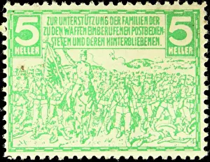 Soldiers Prints: Sealing stamp Families of postal workers