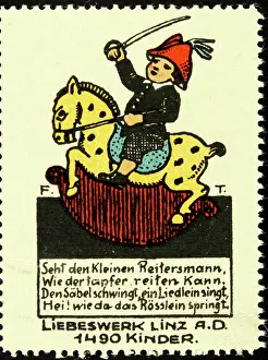 Children Prints: Sealing stamp Liebeswerk für -sterreich