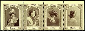 Portraits Prints: Sealing stamp Luck stamp