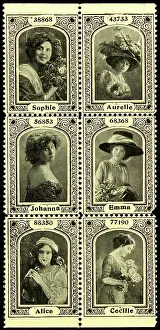 Portraits Prints: Sealing stamp Luck stamp