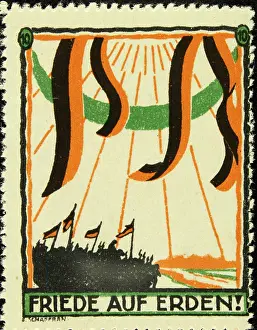 Soldiers Prints: Sealing stamp Peace on earth