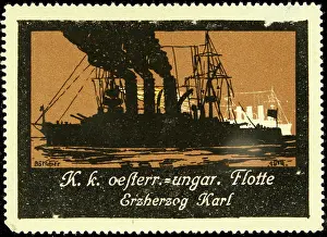 Ships Prints: Sealing stamp SMS Erzherzog Karl