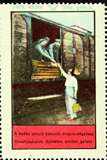 Soldiers Prints: Sealing stamp Soldiers in Thirst world war