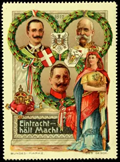 Wilhelm Ii Prints: Sealing stamp Unity