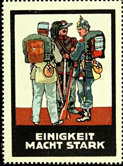 Soldiers Prints: Sealing stamp Unity makes strength