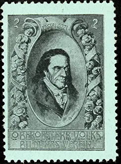 Portraits Prints: Sealing stamp Upper Austrian People's Education Association