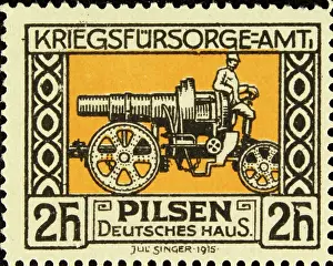 Weaponry Prints: Sealing stamp War Welfare Office Pilsen