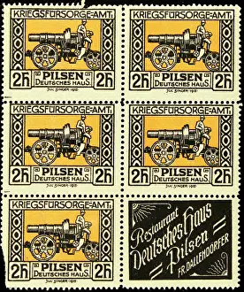 Weaponry Prints: Sealing stamp War Welfare Office Pilsen