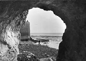 Natural World Prints: Seashore Cave