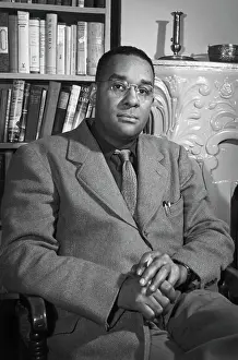 Seated Author Richard Wright