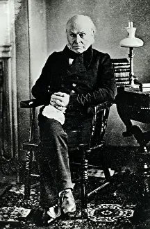Statesman Prints: Seated Photo Of John Quincy Adams