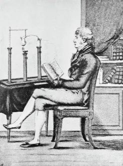 Seated Portrait Of Chemist Berzelius