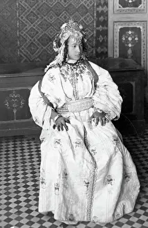 Seated Portrait Of A Moroccan Bride