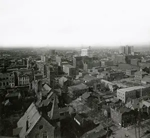 Atlanta Prints: Second Empire style tower