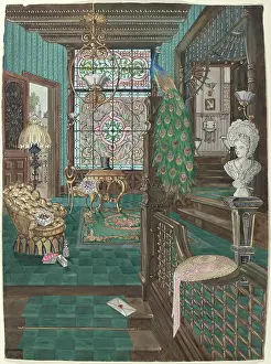 Landing Prints: Second Floor Stair Landing And Hall