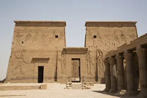 Second Pylon from the Forecourt, Temple of Isis