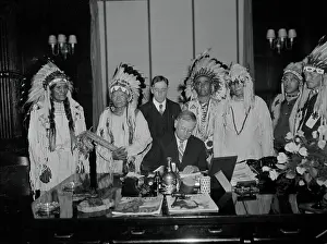 Secretary of Interior Meeting with Native American Tribal Leaders
