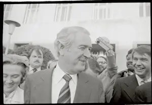 Connally Prints: Former Secretary John Connally Speaking to Press