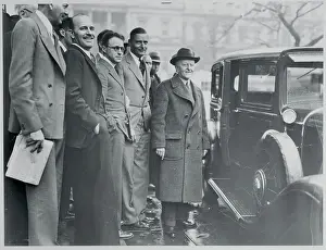 Secretary of Treasury Woodin Leaving White House