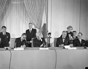 Security Treaty Signed with Japan
