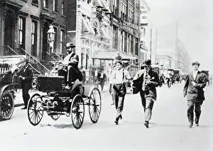 Henry R Prints: Selden Car Powered By Engine