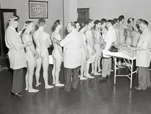 Selectees Receiving Medical Examination