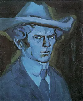 Czechia Prints: Self-Portrait, 1909