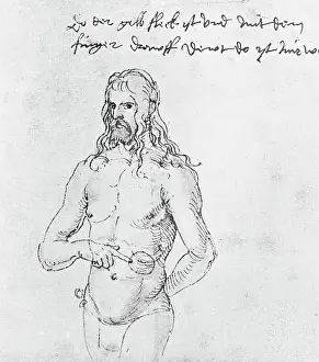 Northern Renaissance Prints: Self-Portrait by Albrecht Durer