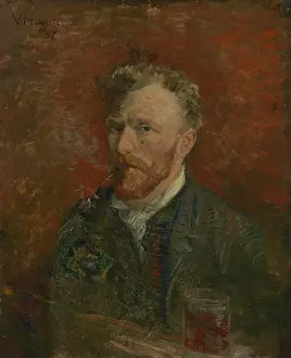 Prints of Self-Portrait with Glass. Found in the Collection of Van Gogh Museum, Amsterdam. (Photo by Fine Art Images/Heritage Images/Getty Images) Echoes of Genius: Timeless Reproductions of a Master’s Vision: Self-Portrait With Glass