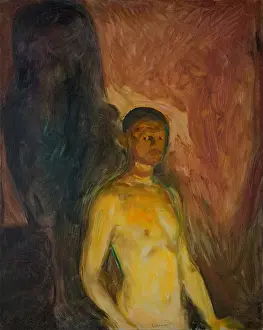 Prints of Self-portrait in Hell. Found in the Collection of Munch Museum, Oslo. (Photo by Fine Art Images/Heritage Images/Getty Images) Where emotion becomes image, and every image speaks a thousand whispers.: Self-Portrait In Hell