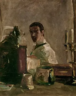 Artists Prints: Self-portrait Henri de Toulouse-Lautrec