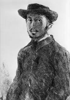 Self-Portrait of Impressionist Painter Edgar Degas