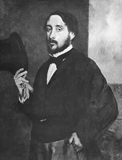 Self-Portrait of Impressionist Painter Edgar Degas
