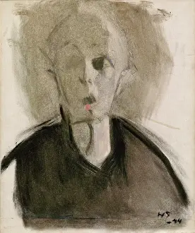 Painter Prints: Self-Portrait With Red Spot