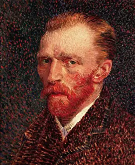 Self Portrait Prints: Self-Portrait by Vincent van Gogh