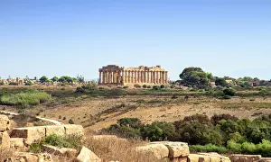 General View Prints: Selinunte Temple in Sicily