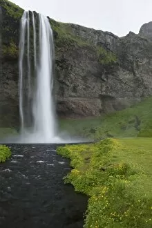 Seljalandsfoss waterfall, Iceland, Europe