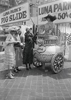 Dressed Up Prints: Selling Tickets for Society Fair