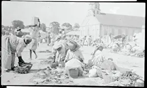 Commerce Prints: Selling Wares in the Open Market