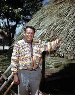 Reservation Prints: Seminole Indian In Modern Dress