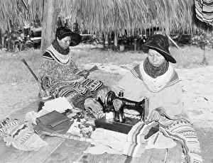 Sewing Prints: Seminole Indian Women Sewing and Crafting