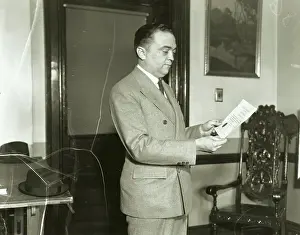 Edgar Hoover Prints: Senate Award Winner J. Edgar Hoover