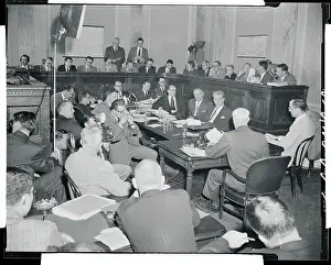 Senate Committee Conducting Hearings