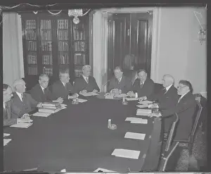 Robinson Prints: Senate Meeting in 1933
