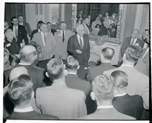 Aiken Prints: Senator Aiken and Visitors